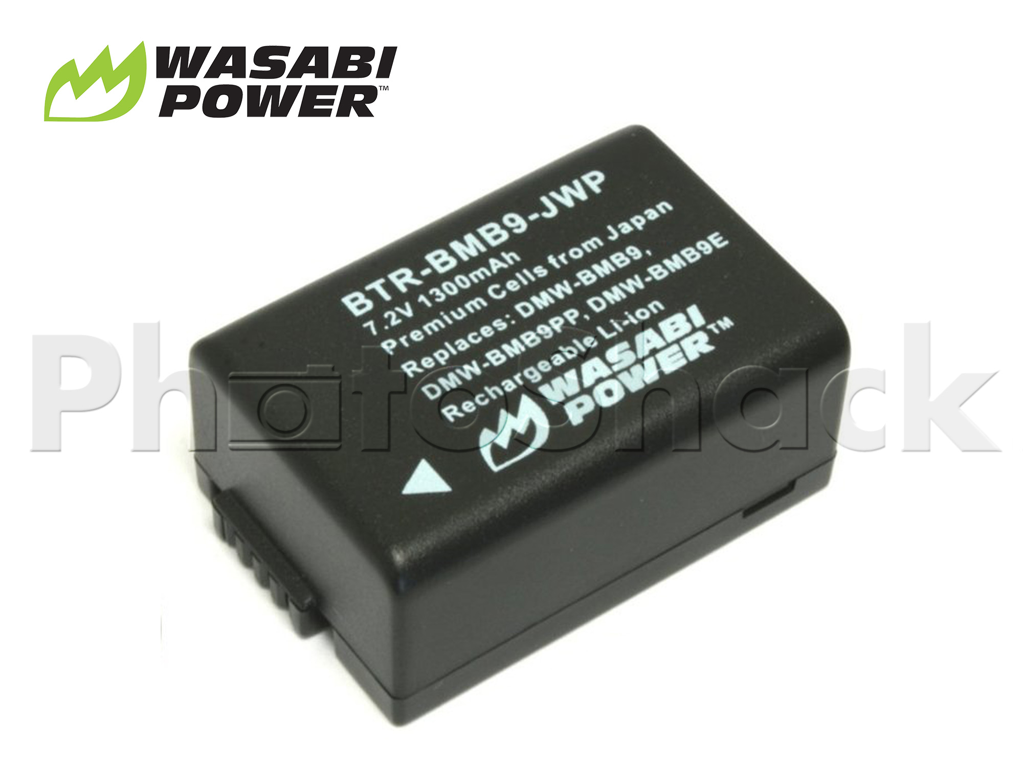 DMW-BMB9 Battery for Panasonic - Wasabi Power